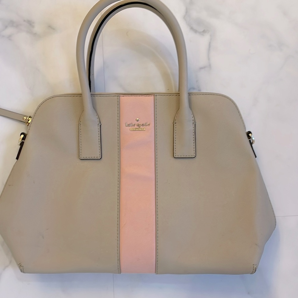 Kate Spade Purse, punk and gray.